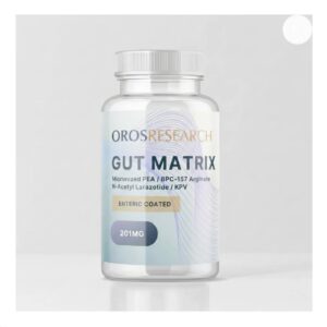 Gut Matrix - Micro PEA, BPC-157 Arginate, KPV, N-Acetyl Larazotide 201mg Blend (60 Capsules)