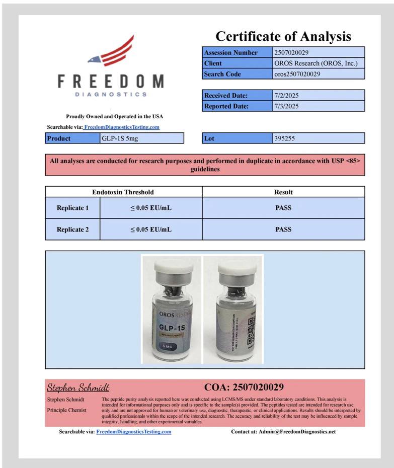 GLP-1S (GLP1) 5mg GLP-1S (GLP1) 5mg